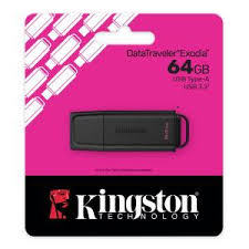 PEN DRIVE KINGSTON USB 3.2 DTXG2 64 GB EXODIA
